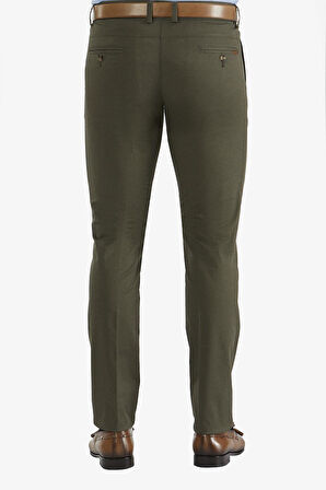 P 1050 Slim Fit Haki Spor Pantolon