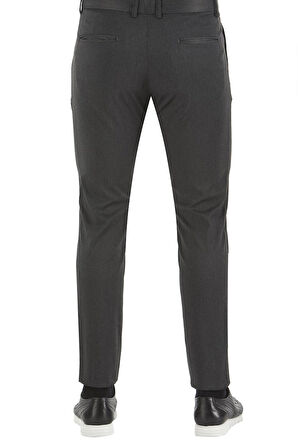 P 1052 Skınny Antrasit Spor Pantolon