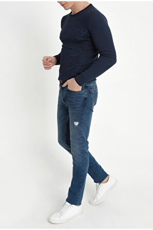 044 Slim Fit Mavi Jean Pantolon