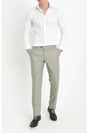 PANT. 047 Slim Fit Açık Yeşil Altro Pantolon