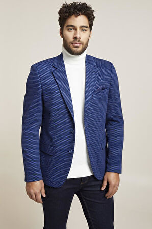 C 568 Slim Fit Lacivert Spor Ceket