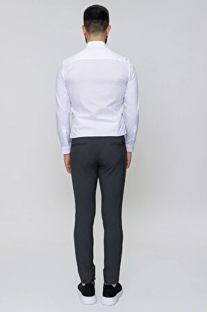 P 1074 Slim Fit Antrasit Spor Pantolon