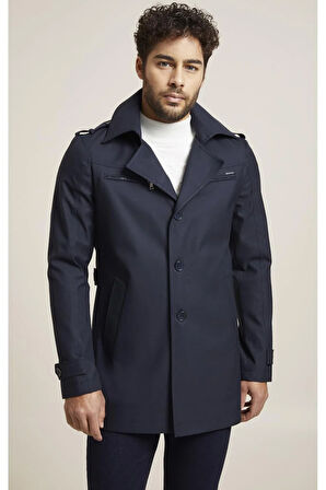 KA 066 Slim Fit Lacivert Spor Kaban