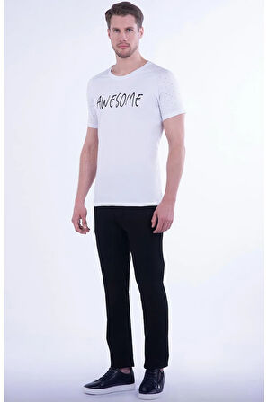 TS 788 T -SHIRT Beyaz Spor T-Shirt