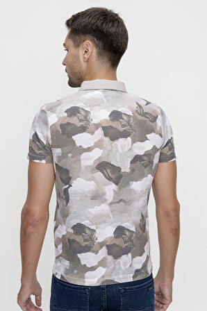 TS 804 Slim Fit Kahve Spor T-Shirt