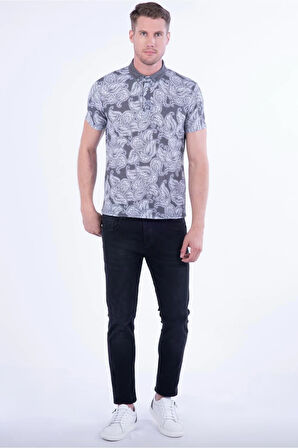 TS 805 Slim Fit Siyah Spor T-Shirt