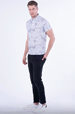 TS 805 Slim Fit Gri Spor T-Shirt