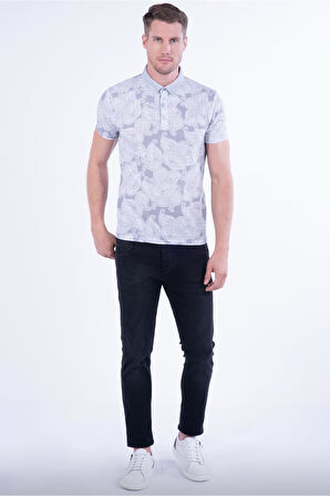 TS 805 Slim Fit Gri Spor T-Shirt