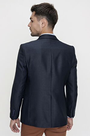 C 596 Slim Fit Lacivert Spor Ceket