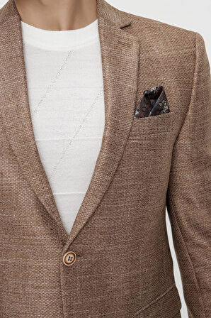 C 596 Slim Fit Vizon Spor Ceket
