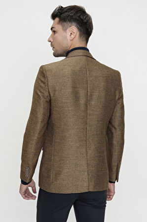 C 596 Slim Fit Tarçın Spor Ceket