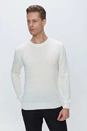 TR 837 Ekru Balıkçı Triko