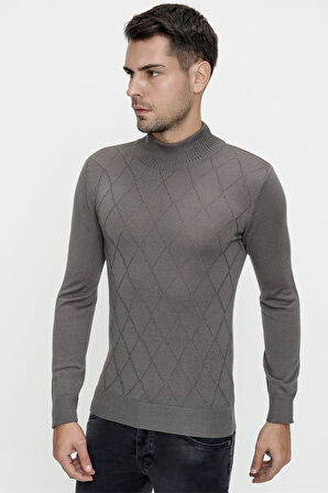 TR 838 Gri Balıkçı Triko