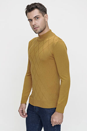 TR 838 Camel Balıkçı Triko