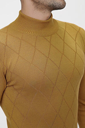 TR 838 Camel Balıkçı Triko