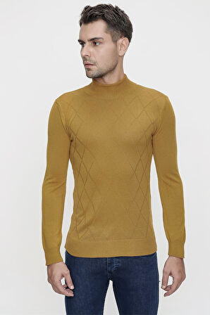 TR 838 Camel Balıkçı Triko