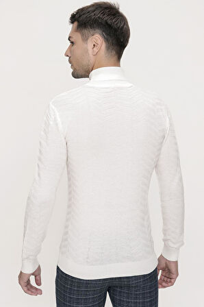 TR 836 Ekru Balıkçı Triko