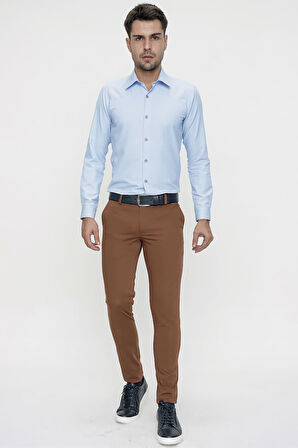 P 1084 Slim Fit Taba Spor Pantolon