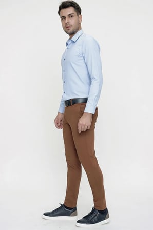 P 1084 Slim Fit Taba Spor Pantolon