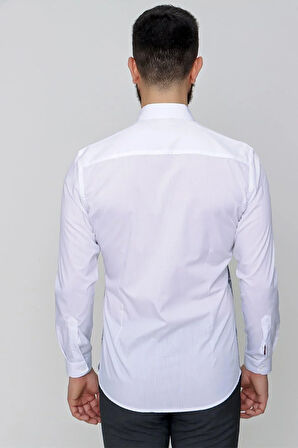 G 1481 Slim Fit Füme Spor Gömlek