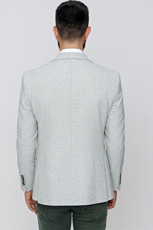 C 613 Slim Fit Nil Yeşili Spor Ceket