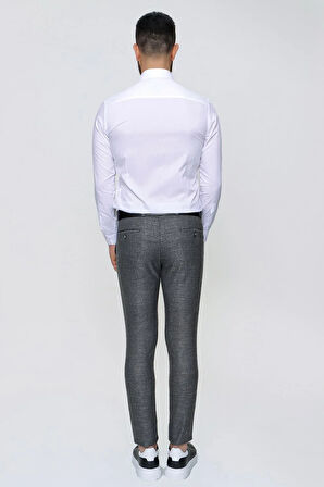 P 1090 Slim Fit Siyah Spor Pantolon