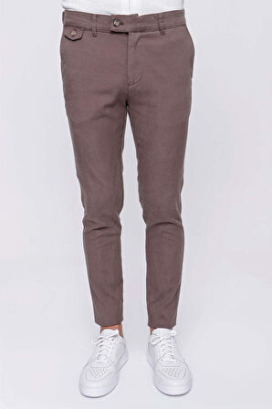 P 1093 Slim Fit Toprak Spor Pantolon