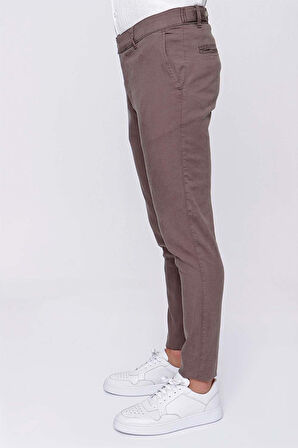 P 1093 Slim Fit Toprak Spor Pantolon