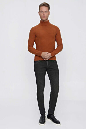 TR 847 Slim Fit Kiremit Klasik Triko