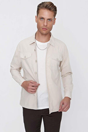 C 618 Slim Fit Taş Spor Ceket