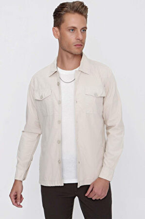 C 618 Slim Fit Taş Spor Ceket