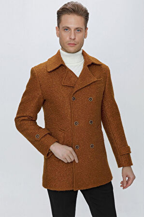 KA 072 Slim Fit Tarçın Spor Kaban