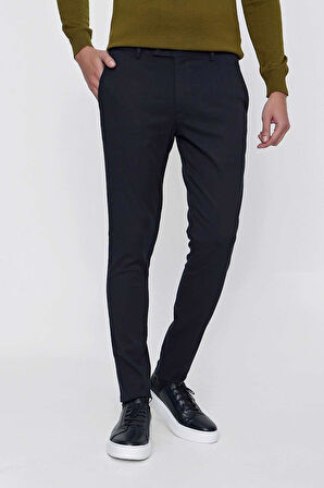P 1100 Slim Fit Lacivert Spor Pantolon