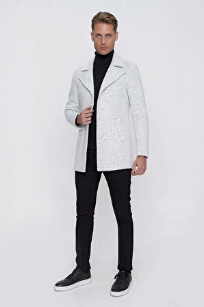 KA 073 Slim Fit Taş Spor Kaban