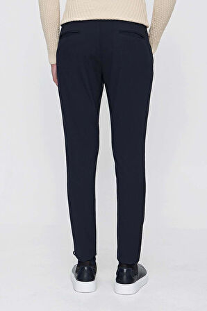P 1102 Slim Fit Lacivert Spor Pantolon