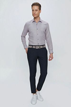 P 1103 Slim Fit Lacivert Spor Pantolon