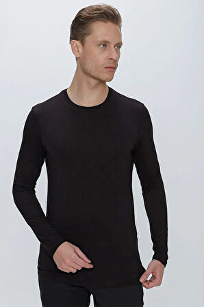 TS 842 Siyah Spor T-Shirt