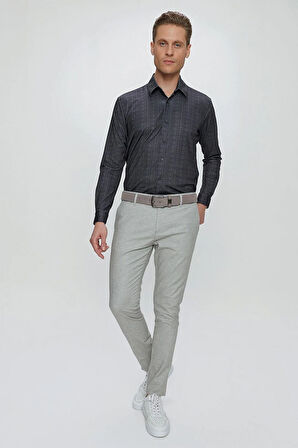 P 1111 Slim Fit Taş Spor Pantolon