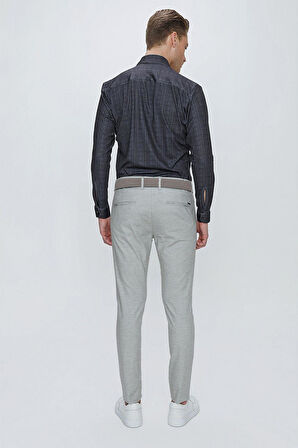 P 1111 Slim Fit Taş Spor Pantolon