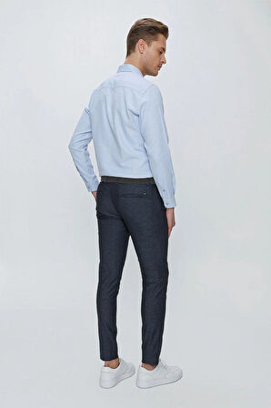 P 1111 Slim Fit Lacivert Spor Pantolon