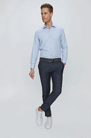 P 1111 Slim Fit Lacivert Spor Pantolon