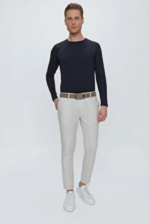 P 1111 Slim Fit Gri Spor Pantolon