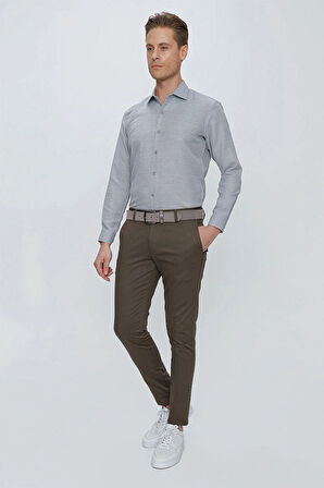 P 1112 Slim Fit Toprak Spor Pantolon