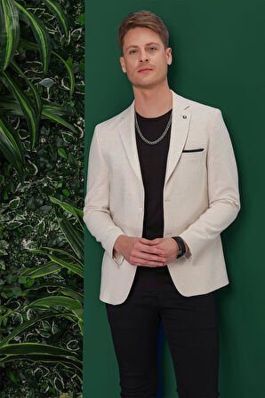 C 635 Slim Fit Kemik Spor Ceket