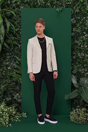 C 635 Slim Fit Kemik Spor Ceket