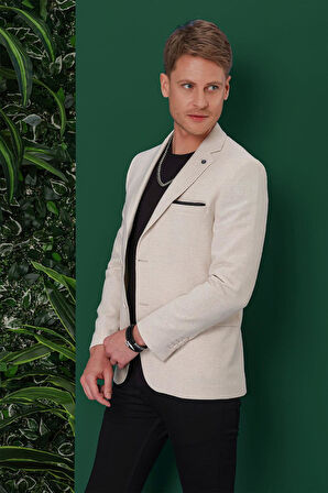 C 635 Slim Fit Kemik Spor Ceket