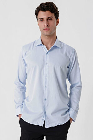 GK 677 Slim Fit Mavi Altro Gömlek