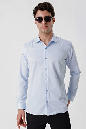 GK 677 Slim Fit Mavi Altro Gömlek