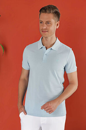 TS 845 Mavi Spor T-Shirt