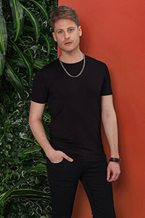 TS 847 Siyah Spor T-Shirt